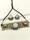 Rinkal Multi Colour Oxidized Choker Set