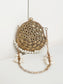Aadya Golden Mini Metal Clutch