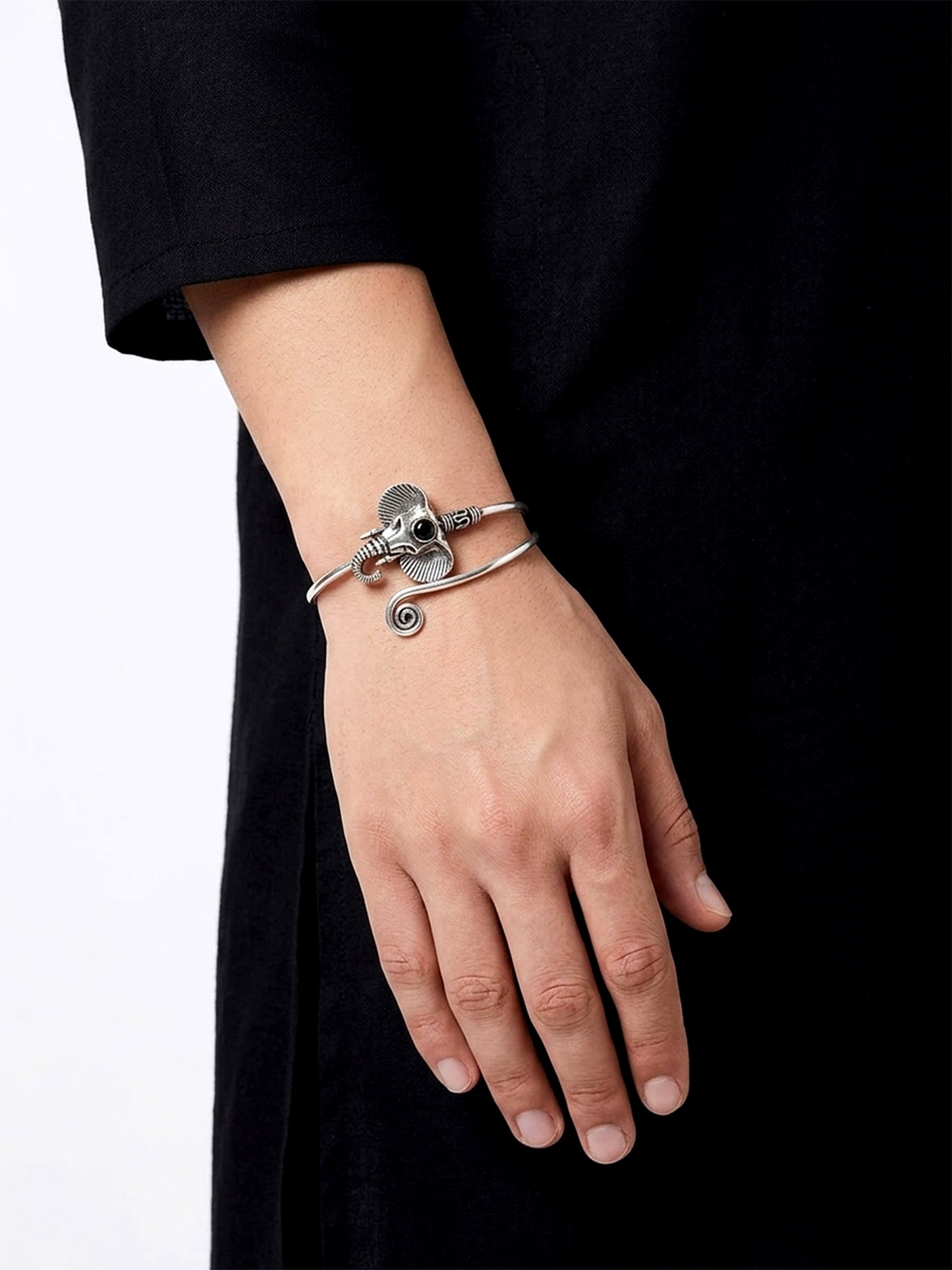 Udarsh Black Men's Bracelet