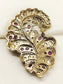Sarvesh Ruby Men's Brooch