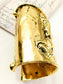 Aamaal Golden Tribal Men's Bracelet
