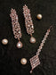 Eleanor American Diamond Earrings With Teeka
