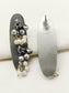Hayat White Pearl Oxidized Tops