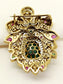 Anvitraj R&G Elephant Men's Brooch