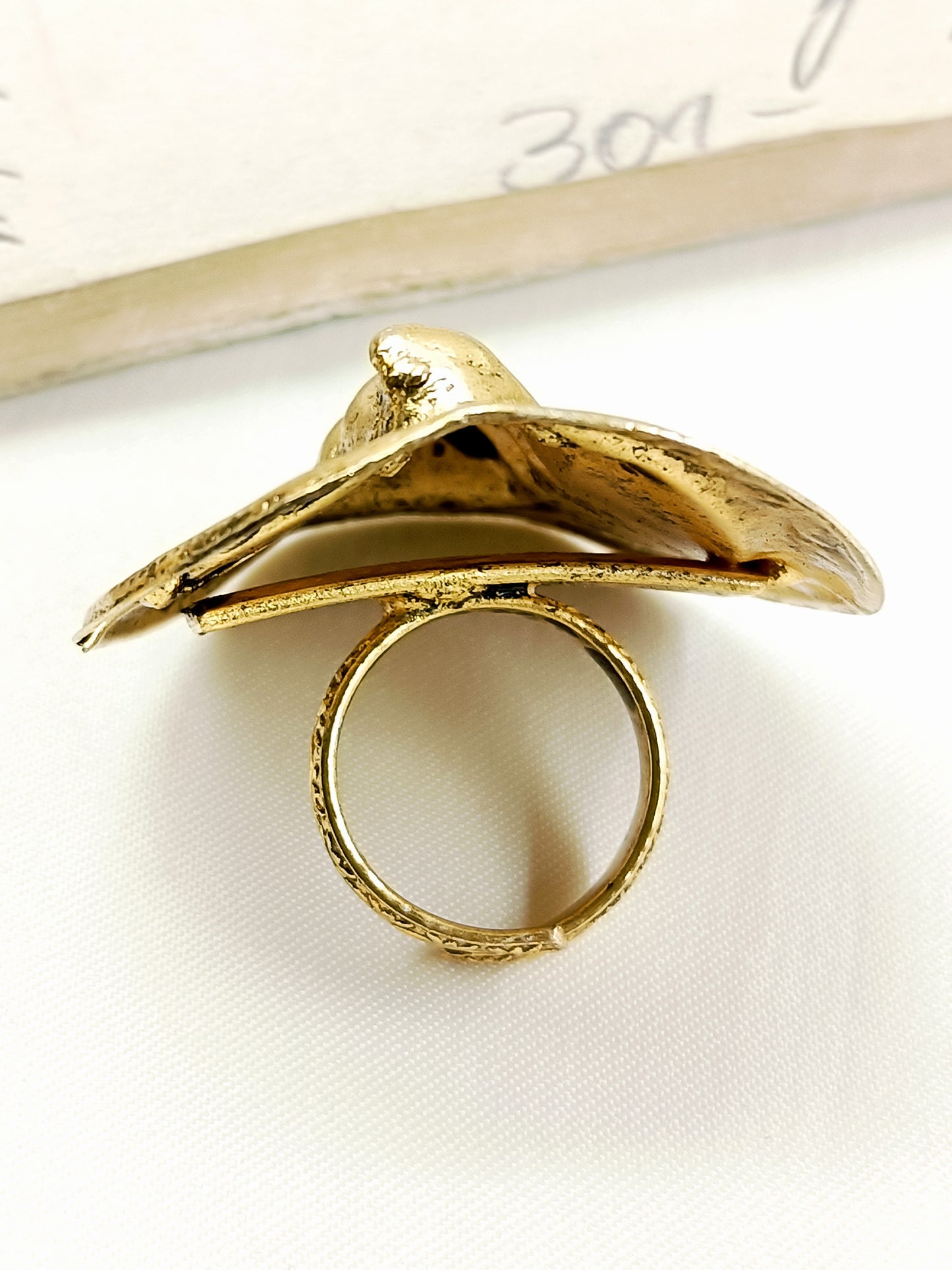 Milan Golden Tribal Men's Ring