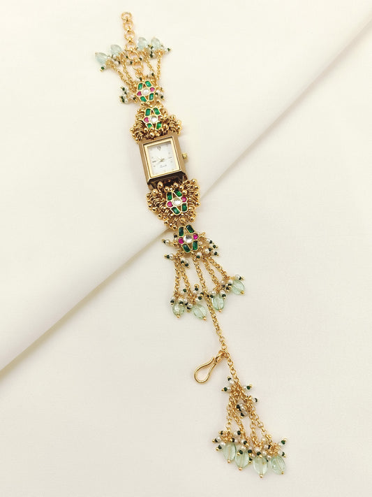 Naziya's Paachi Kundan Watch