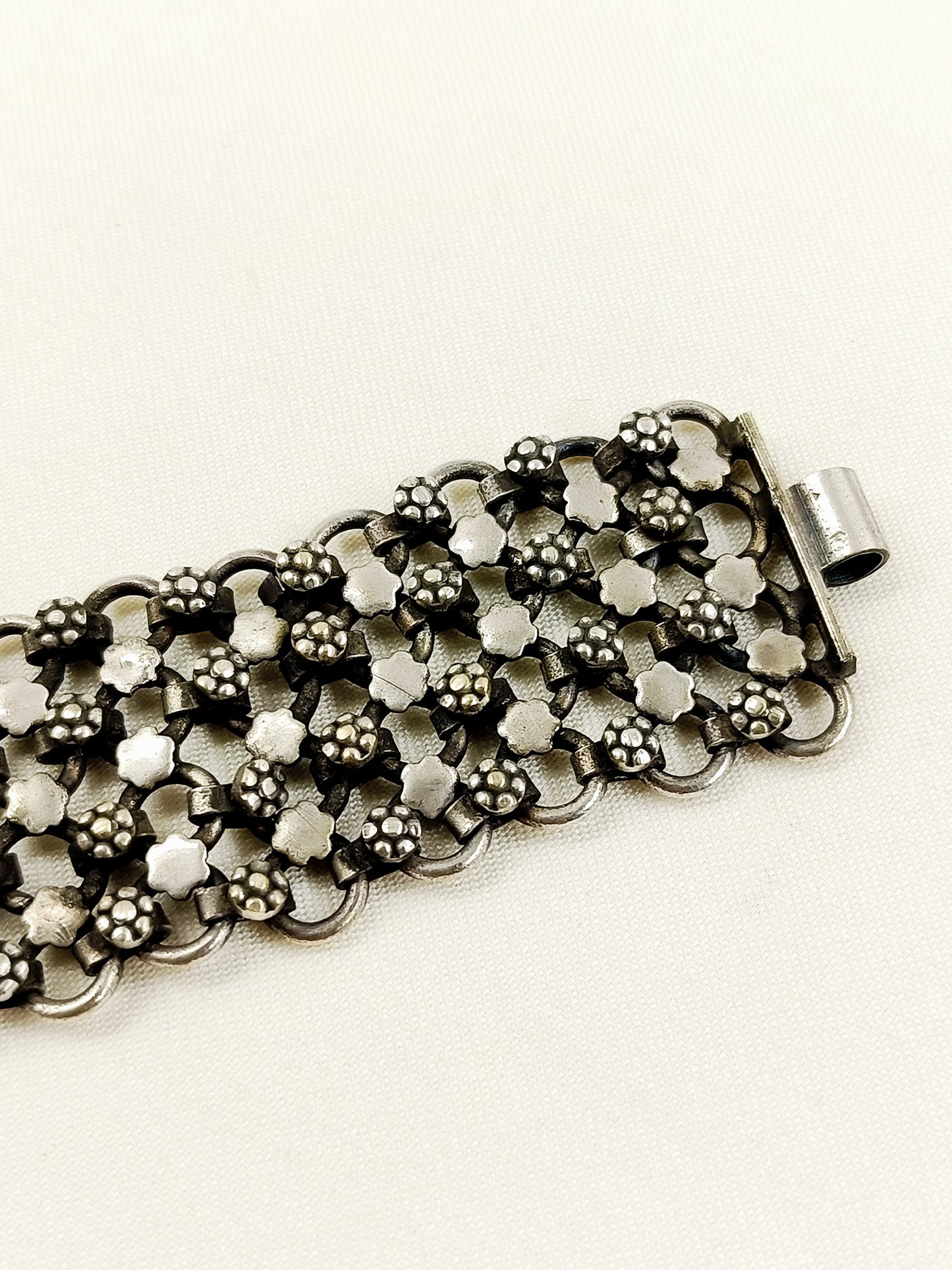 Revati Plain Oxidized Bracelet