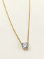 Hyma 92.5 Silver Swarovski Stone Pendal