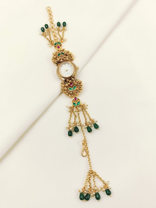 Nimmi's Paachi Kundan Watch