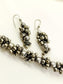 Kaila Plain Oxidized Necklace Set