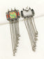 Rose Multi Colour Oxidized Earring
