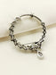 Aparna Silver American Diamond Nosering