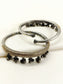 Yuvanya Dual-Tone Oxidized Ghungroo Anklets