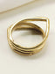 Shishik Golden Men's Finger Ring