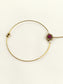 Iyla Ruby Antique Nath with Chain