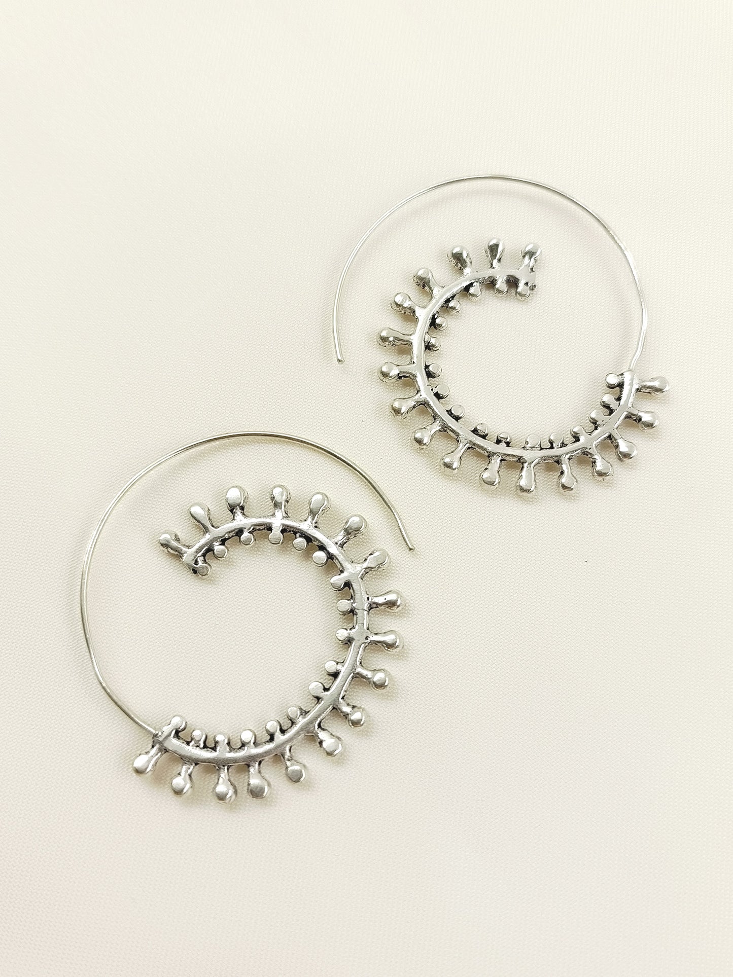 Wishi Silver Men's Earrings
