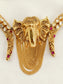 Harsh Ruby Elephant Hasli Groom Neckpiece