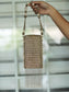 Veeksha Golden Mobile Pouch