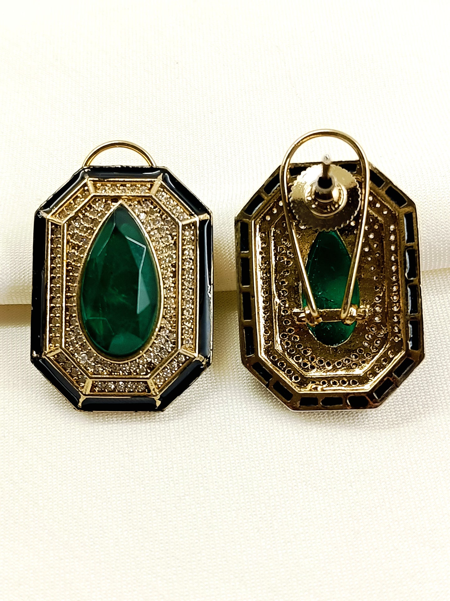 Paridhi Green Victorian Tops