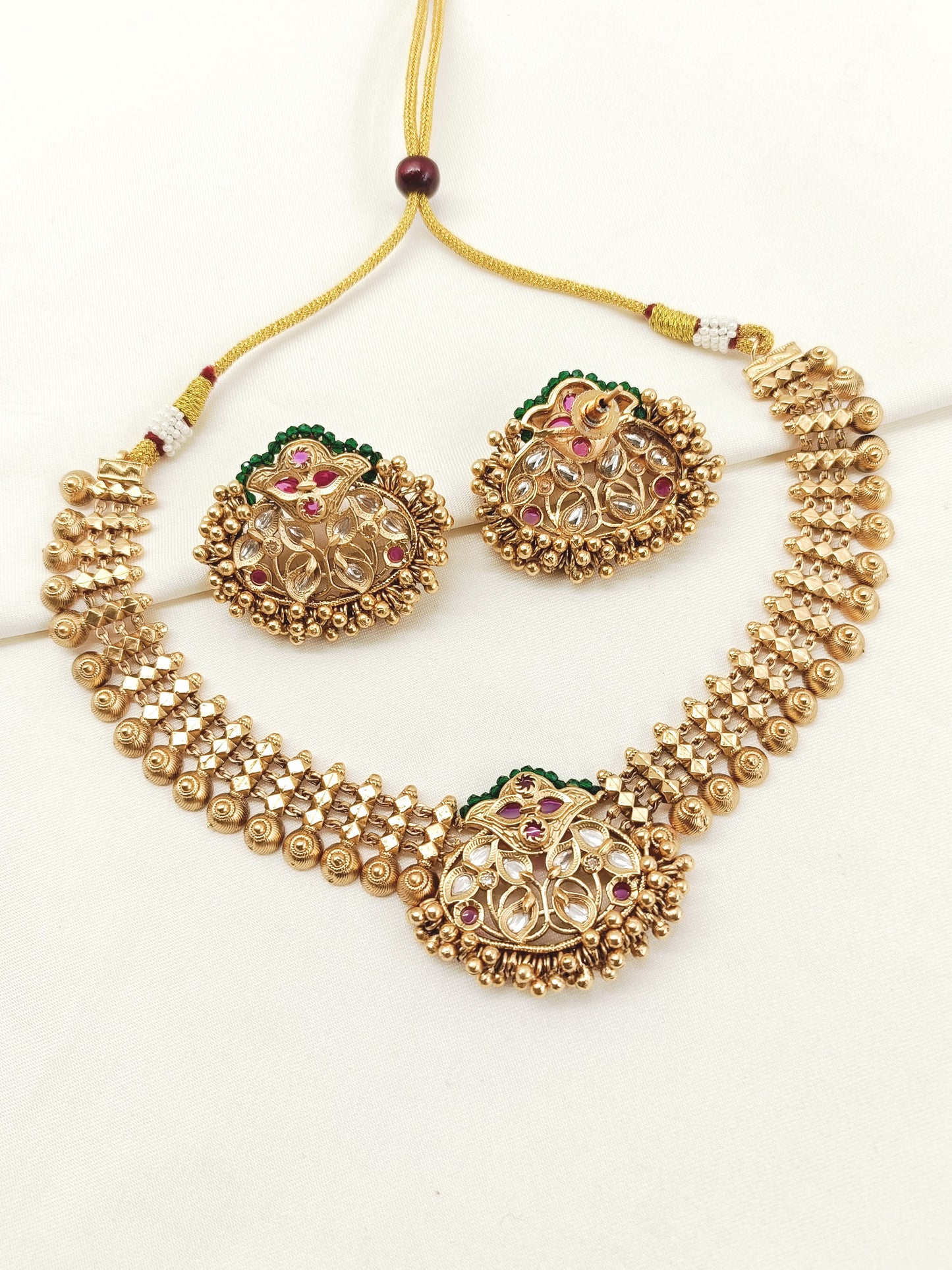 Ranjana R&G Antique Choker Set