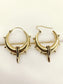 Dheer Golden Men's Earring