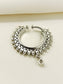 Shravya White American Diamond Nath