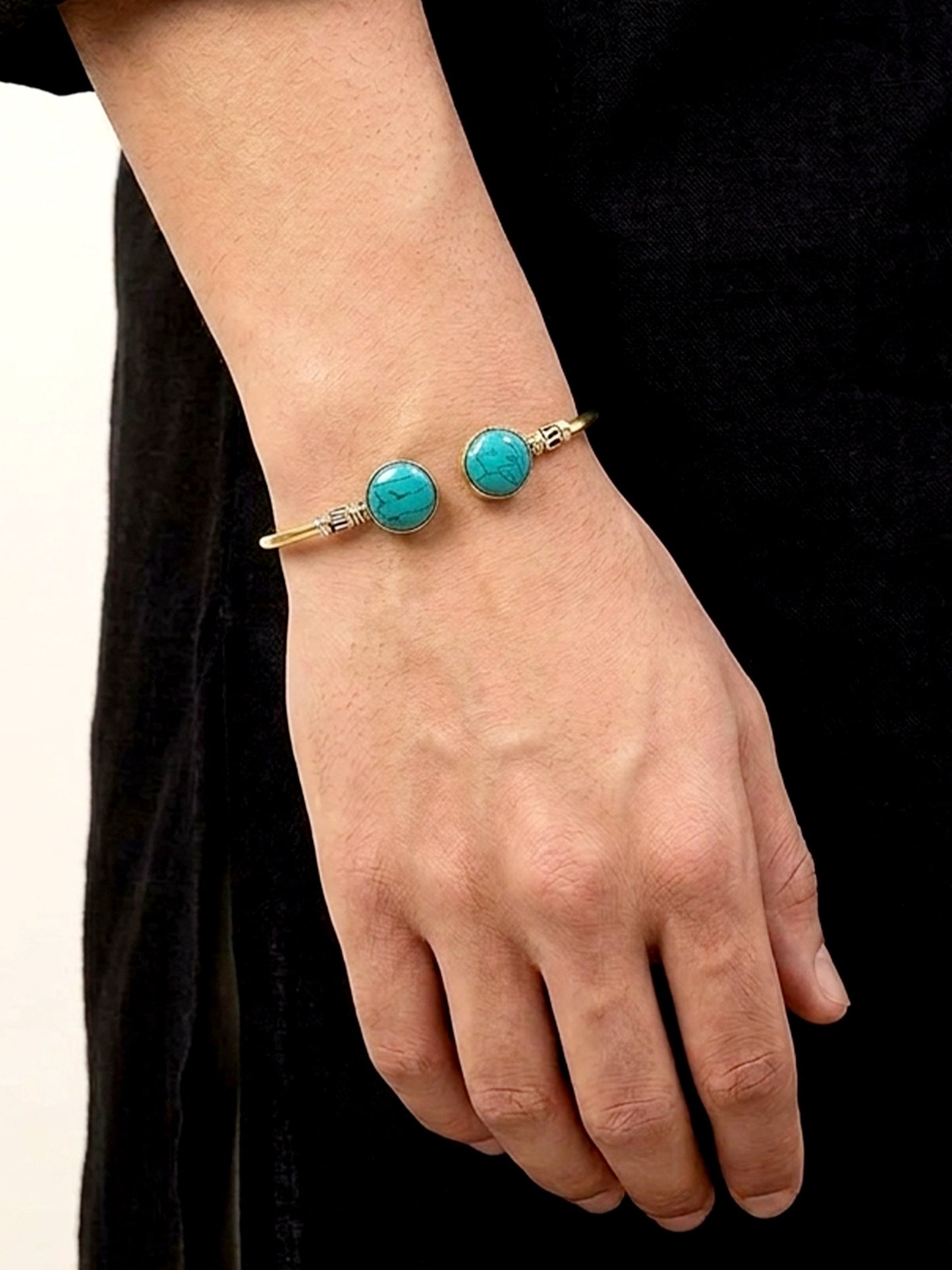 Saksham Firozi Men's Bracelet