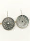 Hamsini Plain Oxidized Earcuff