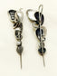 Kriday White Pearl Elephant Men's Earcuffs