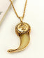 Nimral Golden Sun God Claw Men's Neckpiece