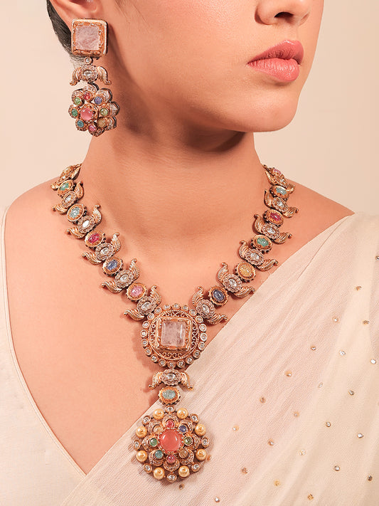 Cristina Multi Colour Boutique Necklace Set