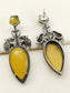 Wishi Yellow Oxidized Earring