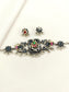 Laviza Blue Oxidized Choker Set