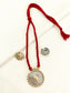 Colette Red Oxidized Necklace Set