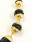 Ihir Men's Rudraksha Gold Capped Mala