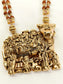 Nandi Ji Golden Groom Rudraksh Neckpiece