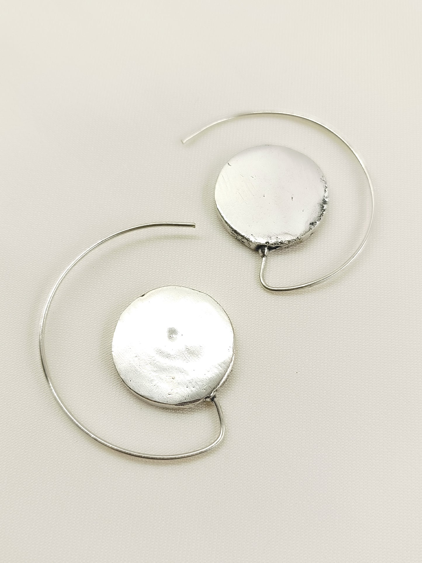 Suri Silver Men's Earrings