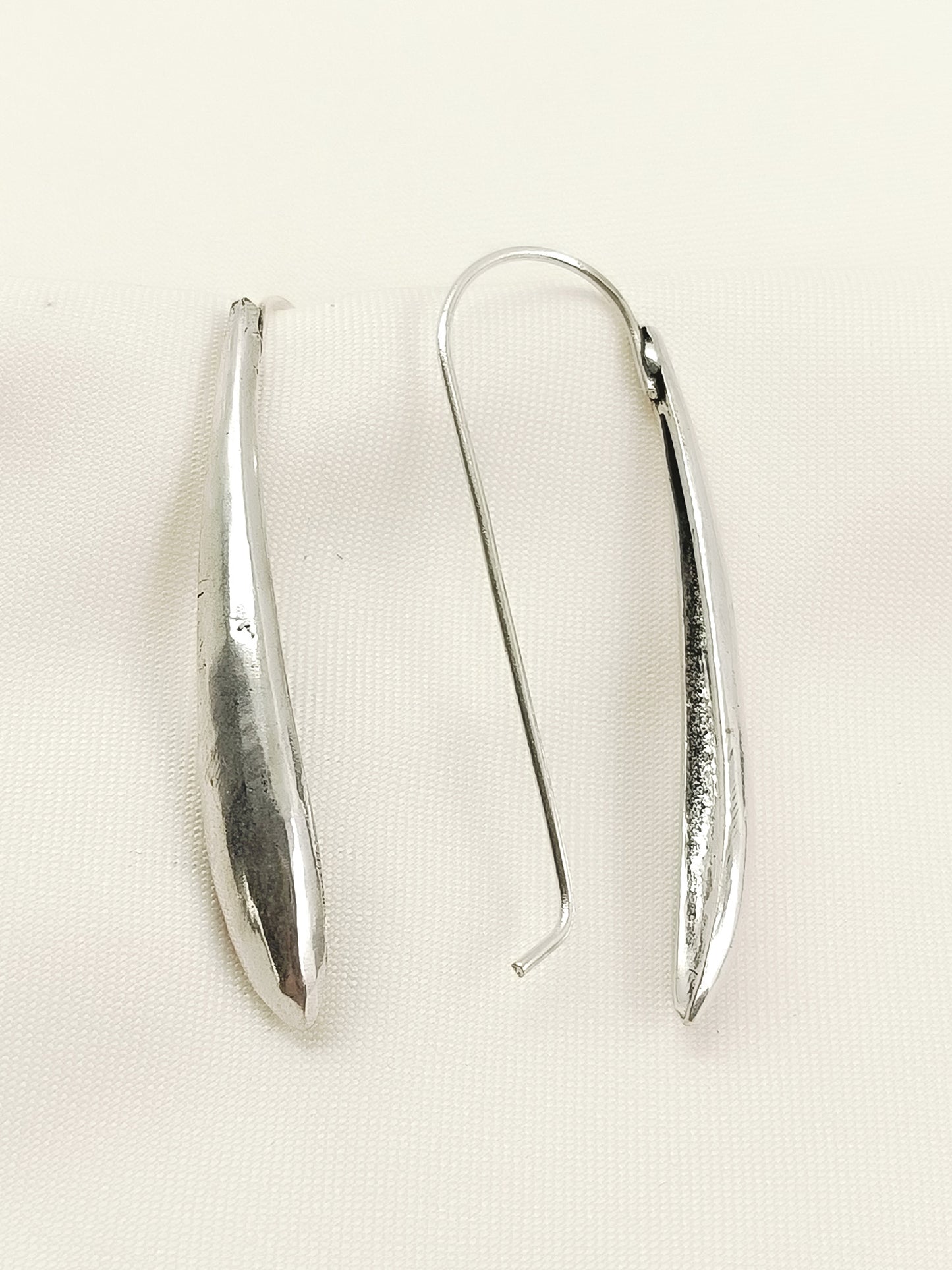 Ansh Silver Men's Earrings