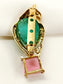 Manik P&G Eagle Men's Brooch