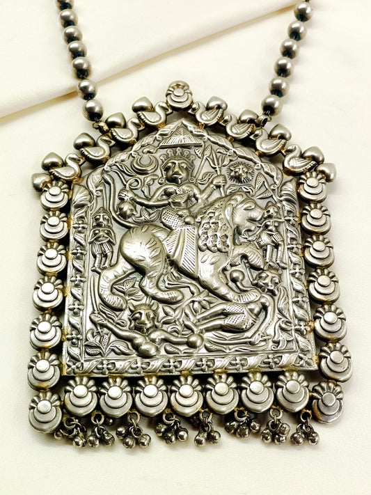 Aarushvik Plain Goddess Men's Neckpiece