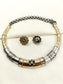 Nilima Blue Oxidized Hasli Styled Choker Set