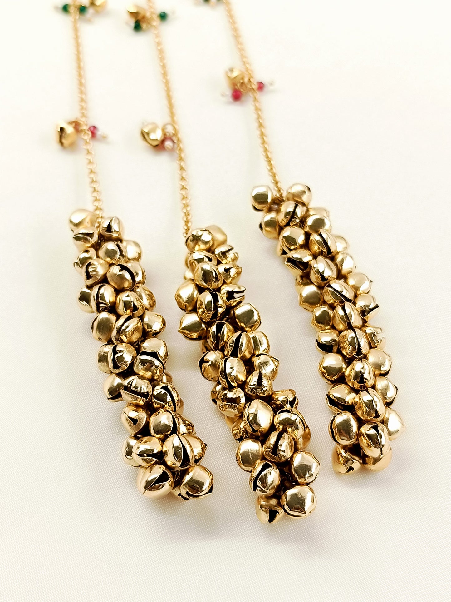 Jhanvi Golden Hair Brooch