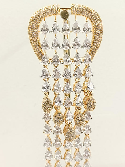 Kamna White American Diamond Bracelet