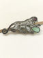 Kartik Mint Green Leopard Men's Brooch