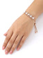 Mohik White Kundan Bracelet