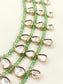 Niraav Mint Green Groom Beads Neckpiece