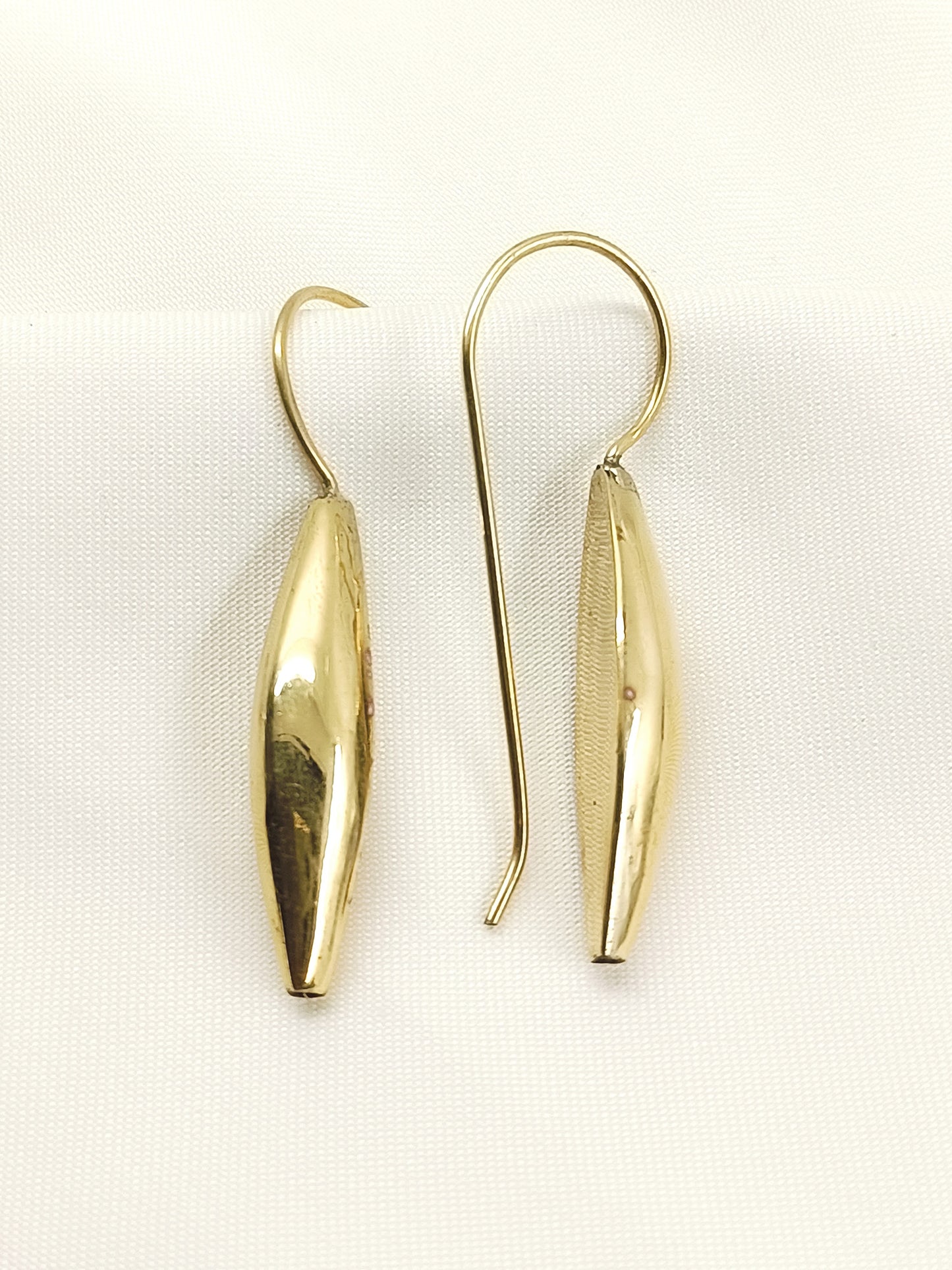 Abrielle Golden Men's Earrings