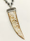 Dinaah Brown Bone Neckpiece
