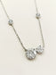 Urvita 92.5 Silver Swarovski Stone Pendal