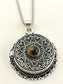 Chirayu Silver Men's Neckpiece